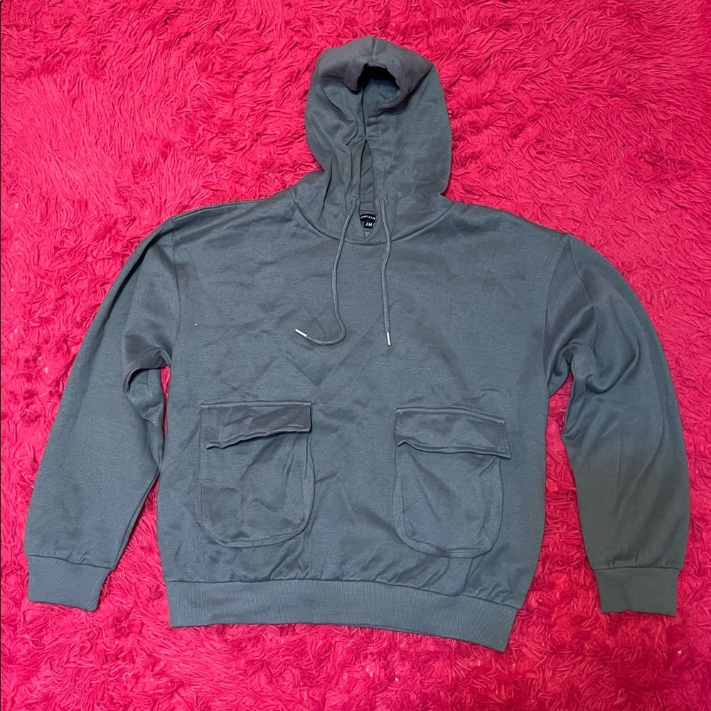 Grey combat style jogger hoodie set. Brand New with tags never been worn.